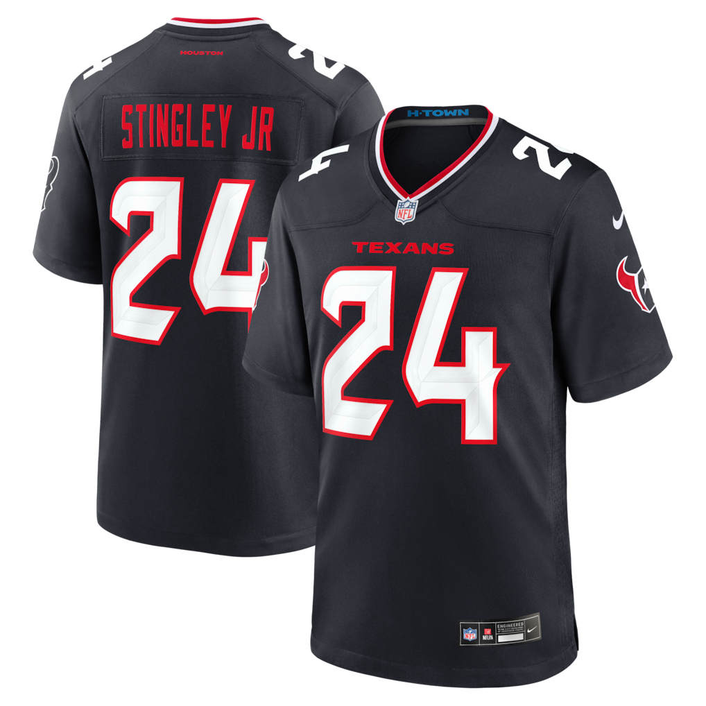 Houston Texans NFL Derek Stingley Jr. Nike Game Jersey - Navy (USA Stock)