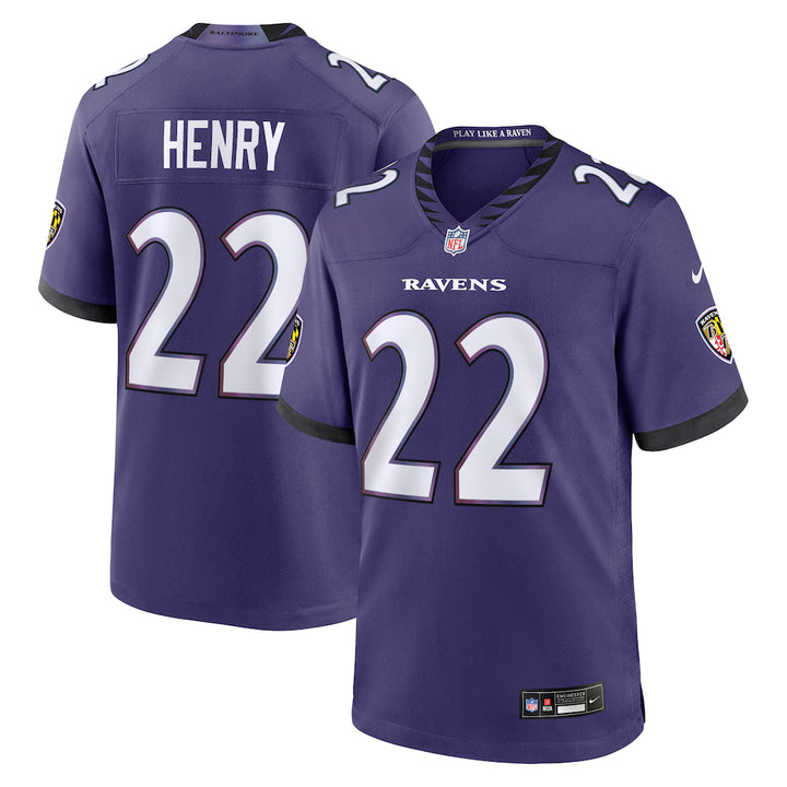 Baltimore Ravens Derrick Henry Jersey – NFL Nike Team Game – 2 Colours (USA Sourced)