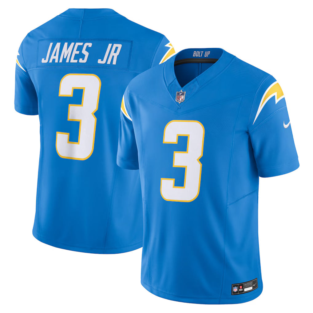 Los Angeles Chargers NFL Derwin James Jr. Nike Vapor F.U.S.E. Limited Jersey – Powder Blue (USA Stock) - UKASSNI