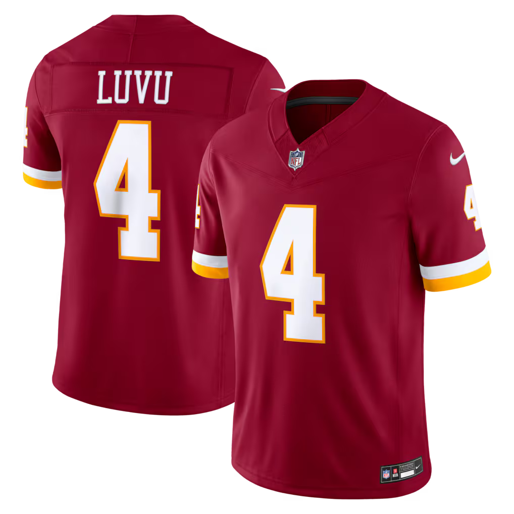 Washington Commanders NFL Frankie Luvu Nike Vapor F.U.S.E. Sewn Down Limited Jersey – Burgundy (USA Stock) - UKASSNI