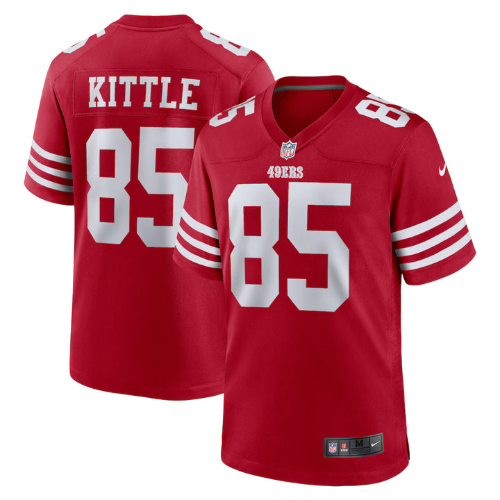 San Francisco 49ers NFL George Kittle Nike Player Game Jersey - Scarlet (USA Stock) - UKASSNI