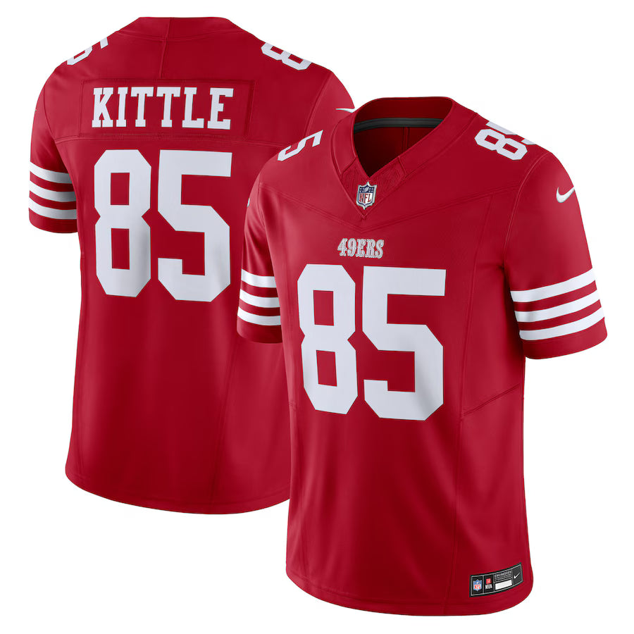 San Francisco 49ers George Kittle Vapor Limited Jersey – Scarlet (USA Stock) - UKASSNI
