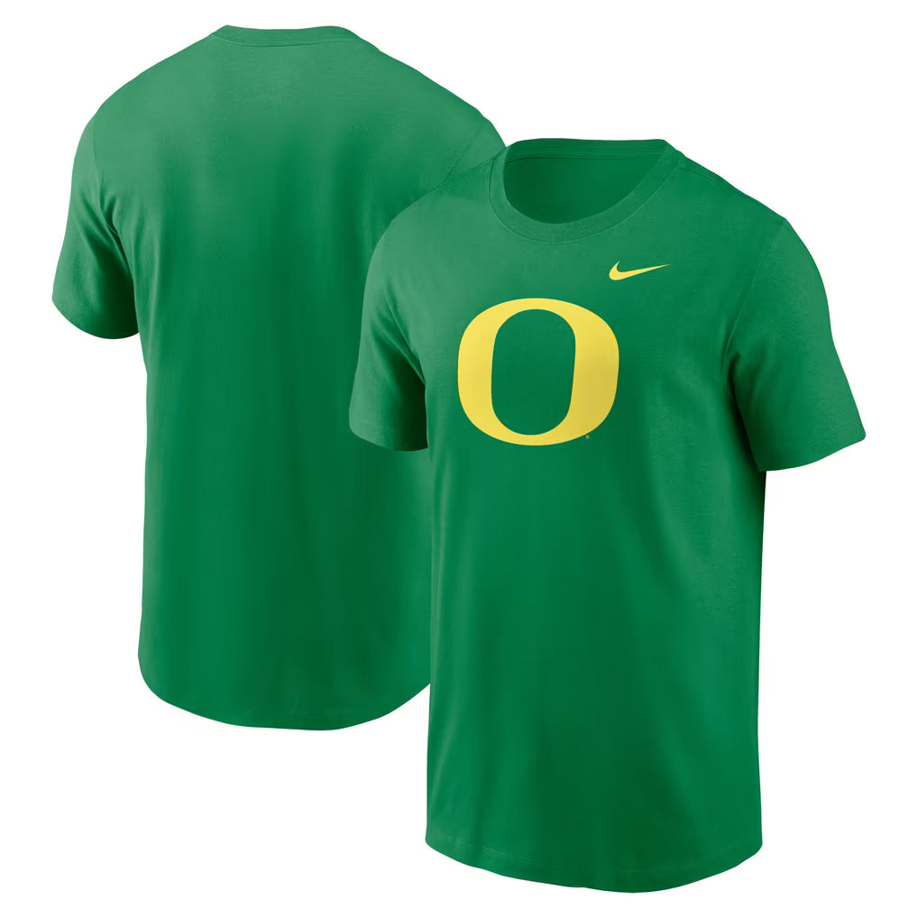 Oregon Ducks T-Shirt – NCAA Nike Primetime Evergreen Logo – 5 Colours (USA Sourced)