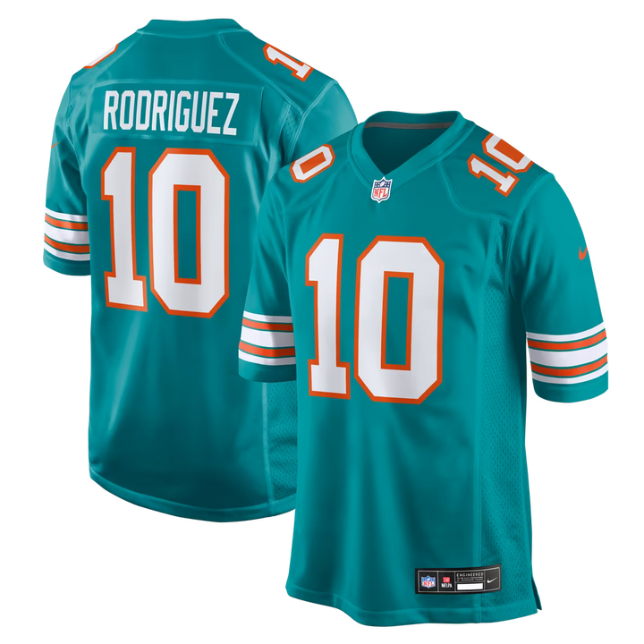 Miami Dolphins Jacob Rodriguez Jersey – NFL Nike Game – 3 Colours (USA Sourced)
