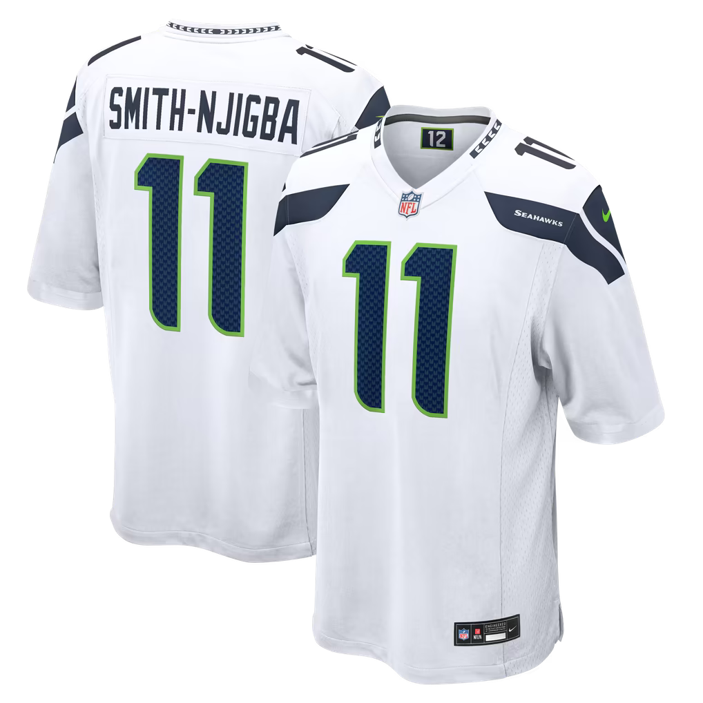 Seattle Seahawks Jaxon Smith-Njigba Jersey – NFL Nike Game – 3 Colours (USA Sourced)