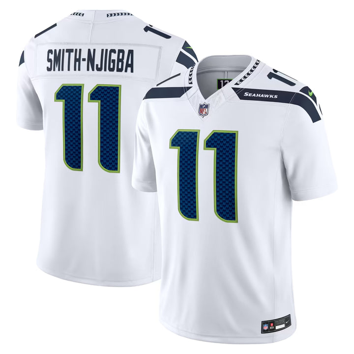 Seattle Seahawks Jaxon Smith-Njigba Jersey – NFL Nike Vapor F.U.S.E. Stitched Limited – 3 Colours (USA Sourced)