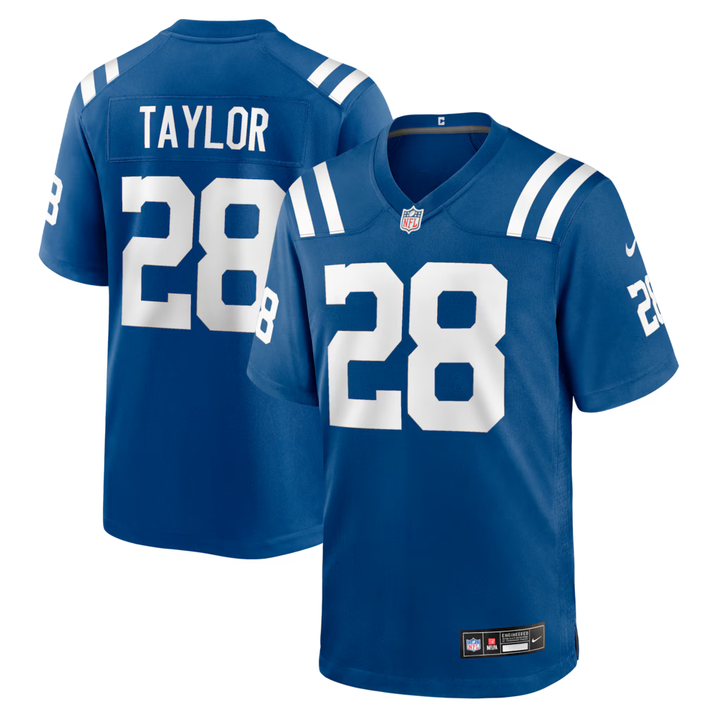 Indianapolis Colts NFL Jonathan Taylor Nike Player Game Jersey - Royal (USA Stock)