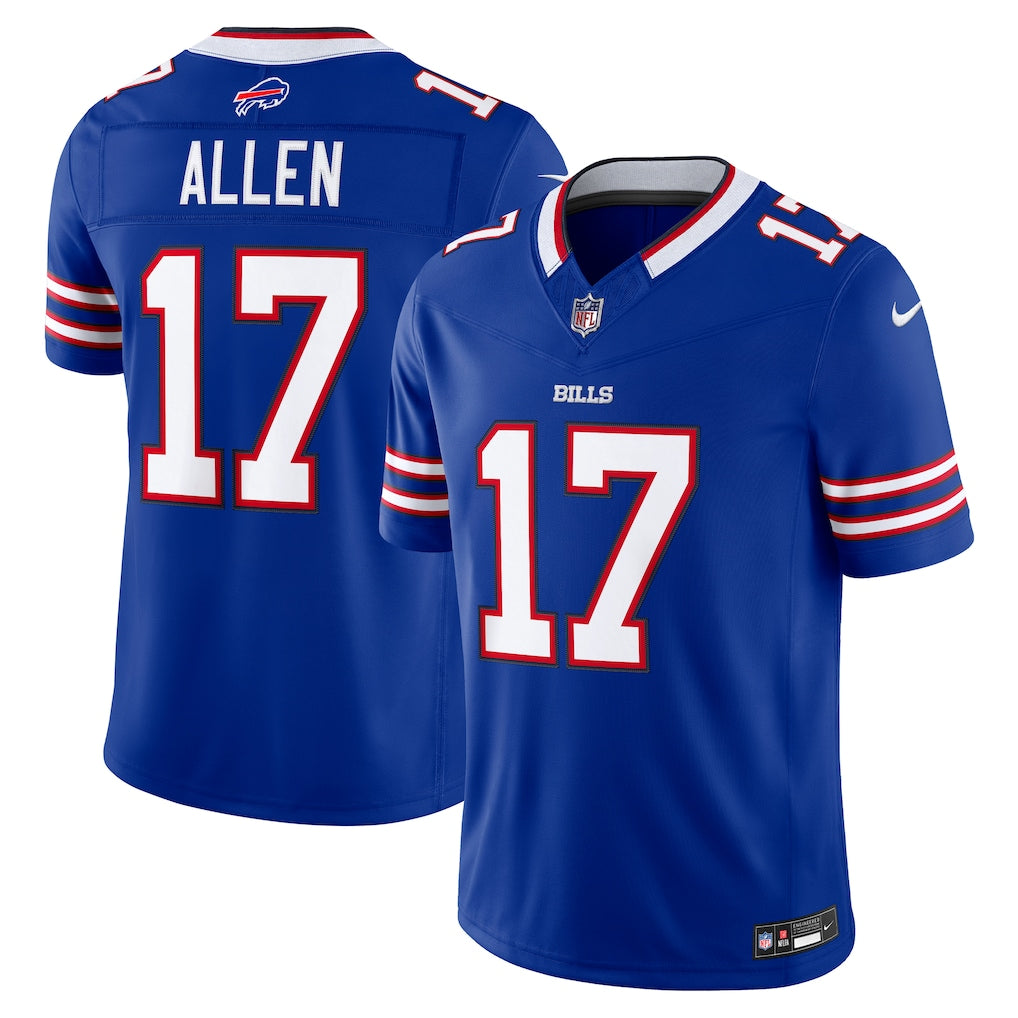 Buffalo Bills Josh Allen Jersey - NFL Nike Vapor F.U.S.E. Stitched Limited – Royal (USA Sourced)