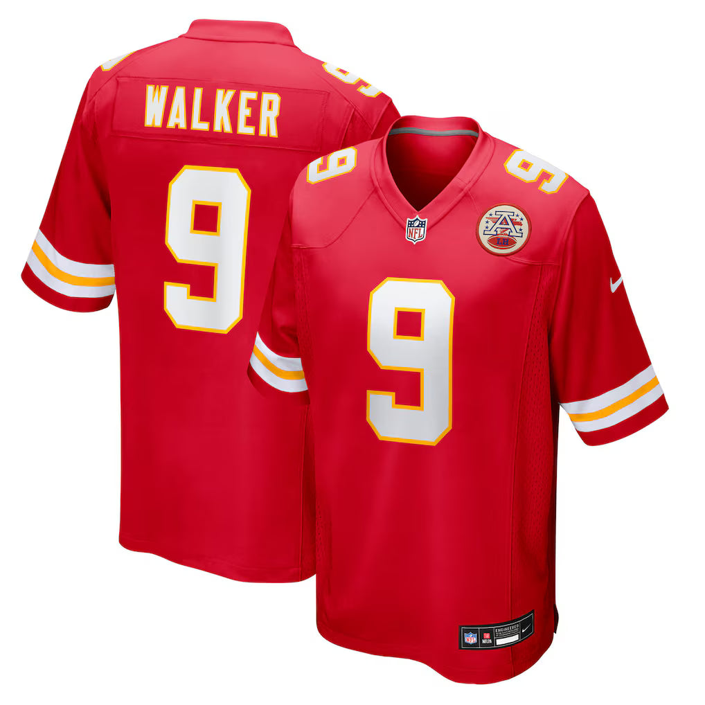 Kansas City Chiefs NFL Kenneth Walker III Nike Game Jersey – Red (USA Stock)
