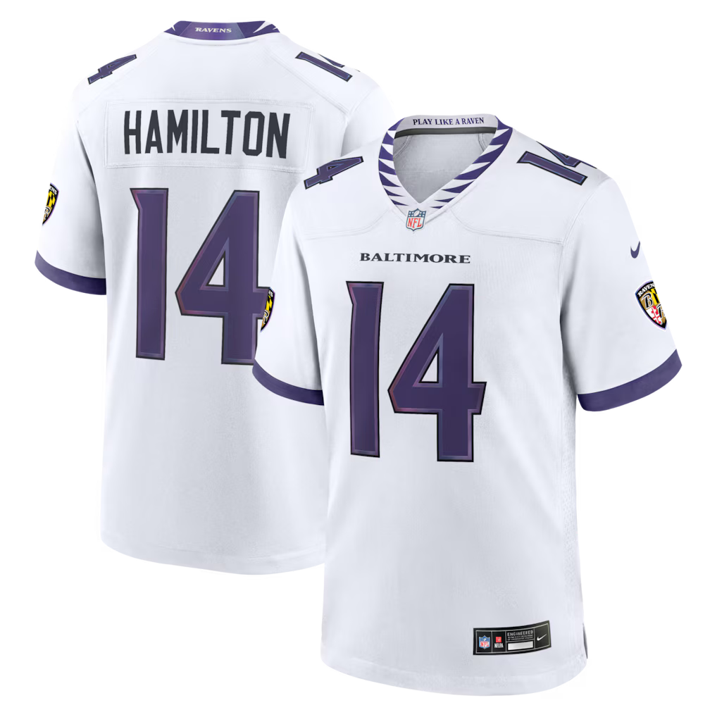 Baltimore Ravens Kyle Hamilton Jersey – NFL Nike Game – 3 Colours (USA Sourced)