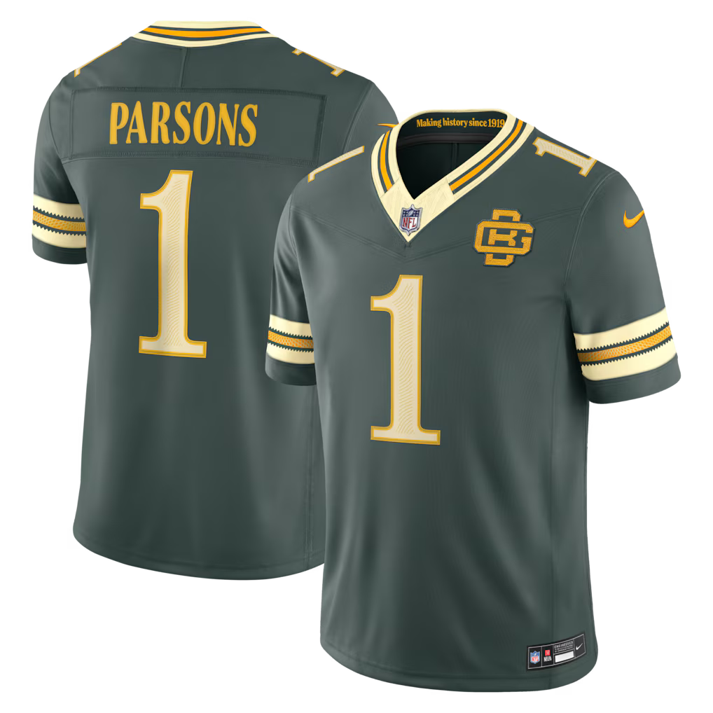 Green Bay Packers Micah Parsons Jersey – NFL Nike 2026 Rivalries Collection Limited – Green (USA Sourced)