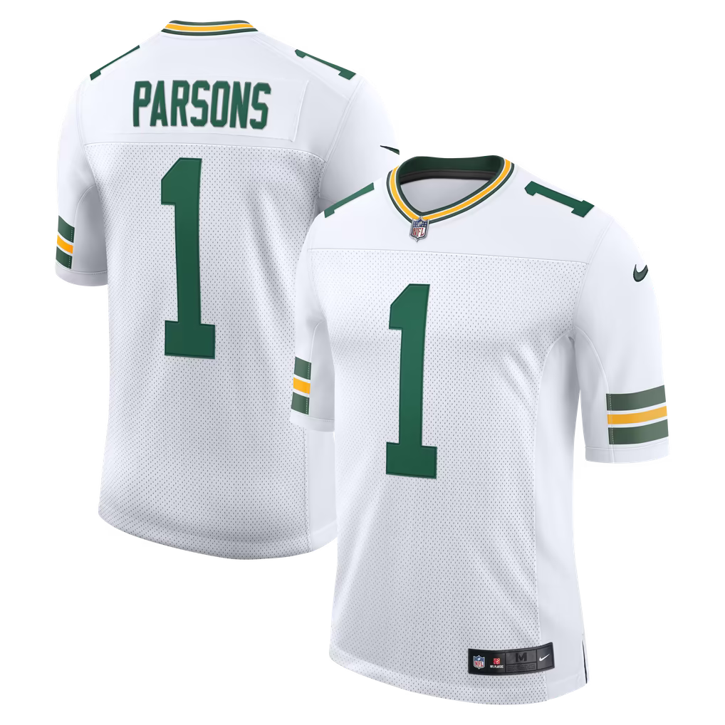 Green Bay Packers Micah Parsons Jersey – NFL Nike Vapor Untouchable Stitched Limited – 2 Colours (USA Sourced)