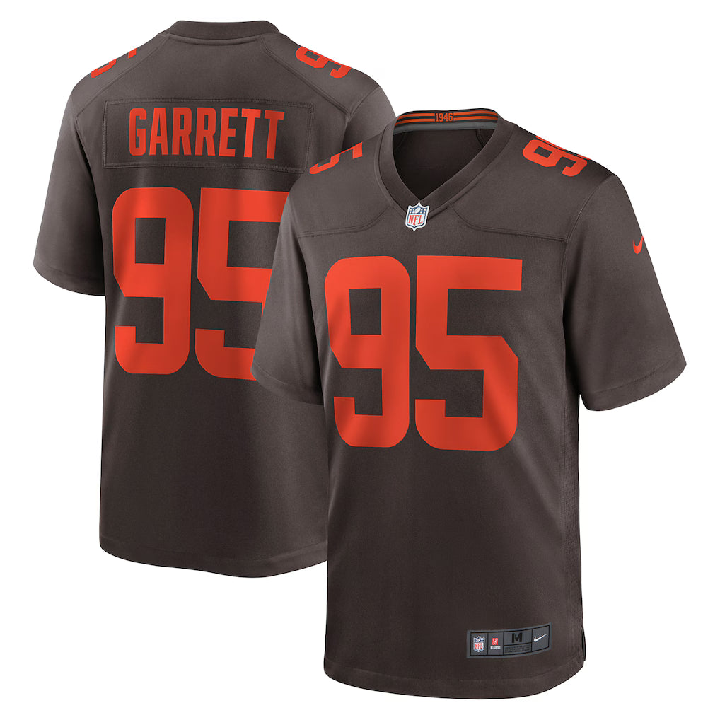 Cleveland Browns NFL Myles Garrett Nike Alpha Dawg Game Jersey – Brown (USA Stock) - UKASSNI