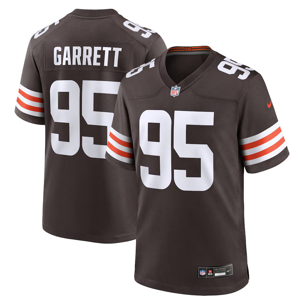 Cleveland Browns NFL Myles Garrett Nike Team Game Jersey – Brown (USA Stock) - UKASSNI
