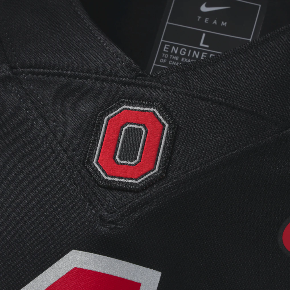 Ohio State Buckeyes Football Jersey – NCAA Nike Alternate Game – Black (USA Sourced)