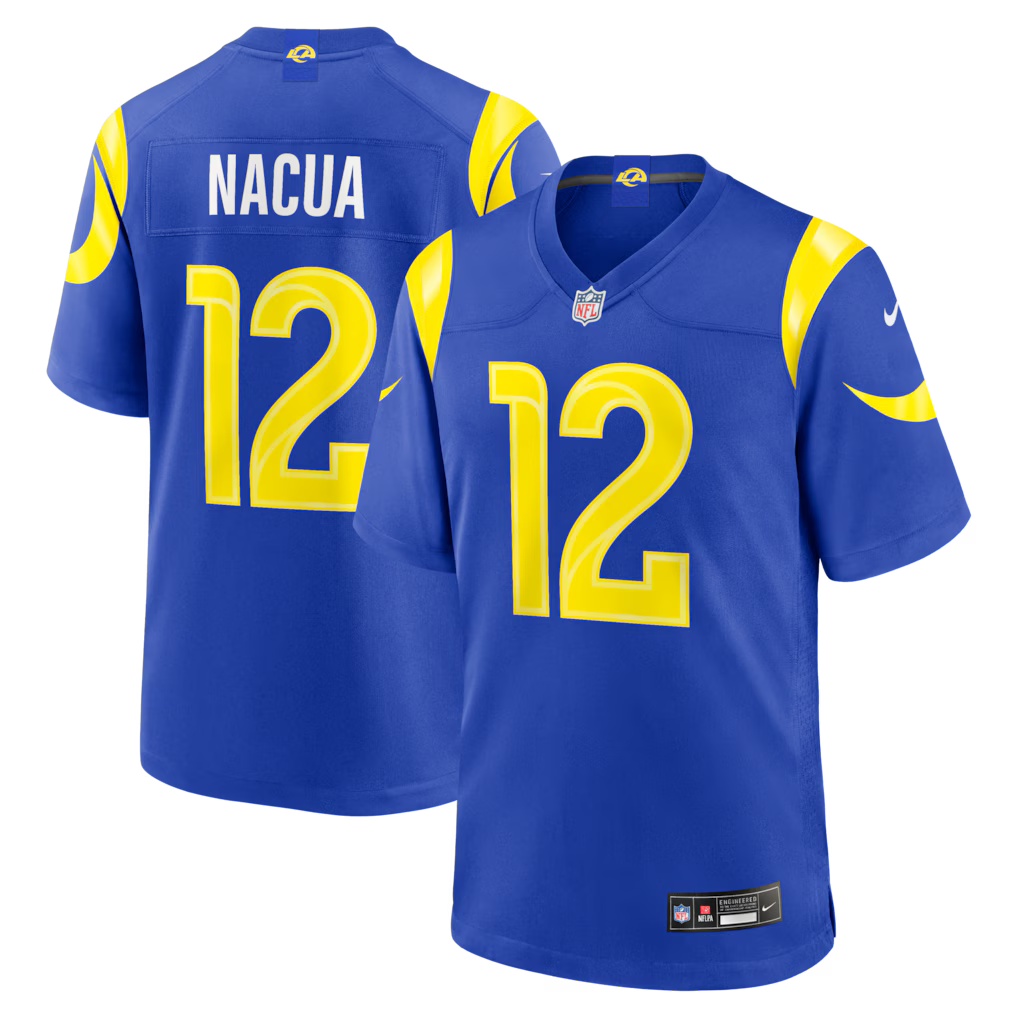 Los Angeles Rams NFL Puka Nacua Nike Team Game Player Jersey – Royal (USA Stock) - UKASSNI