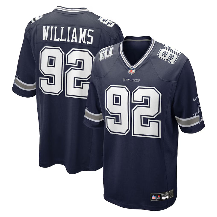 Dallas Cowboys Quinnen Williams Jersey - NFL Nike Team Game – Navy (USA Sourced) by Nike