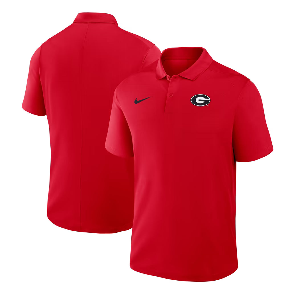 Georgia Bulldogs Polo – NCAA Nike Dri-FIT Victory – Red (USA Sourced)