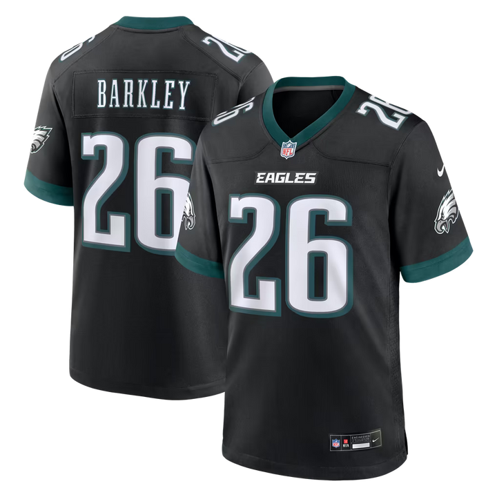 Philadelphia Eagles Saquon Barkley Jersey – NFL Nike Team Game (USA Sourced)