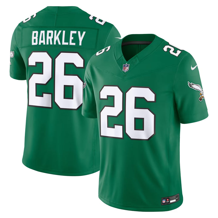 Philadelphia Eagles Saquon Barkley Jersey – NFL Nike Alternate Vapor F.U.S.E. Stitched Limited – 4 Colours (USA Sourced)