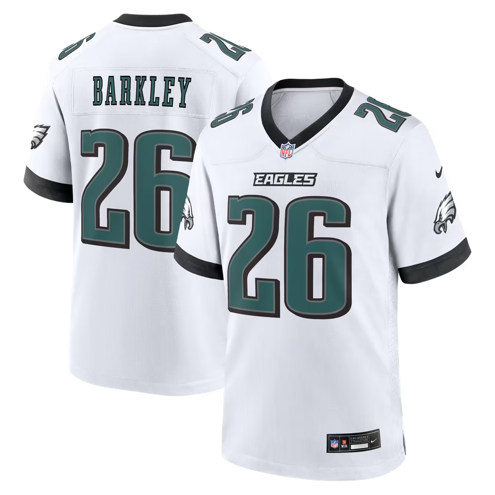 Philadelphia Eagles Saquon Barkley Jersey – NFL Nike Team Game (USA Sourced)