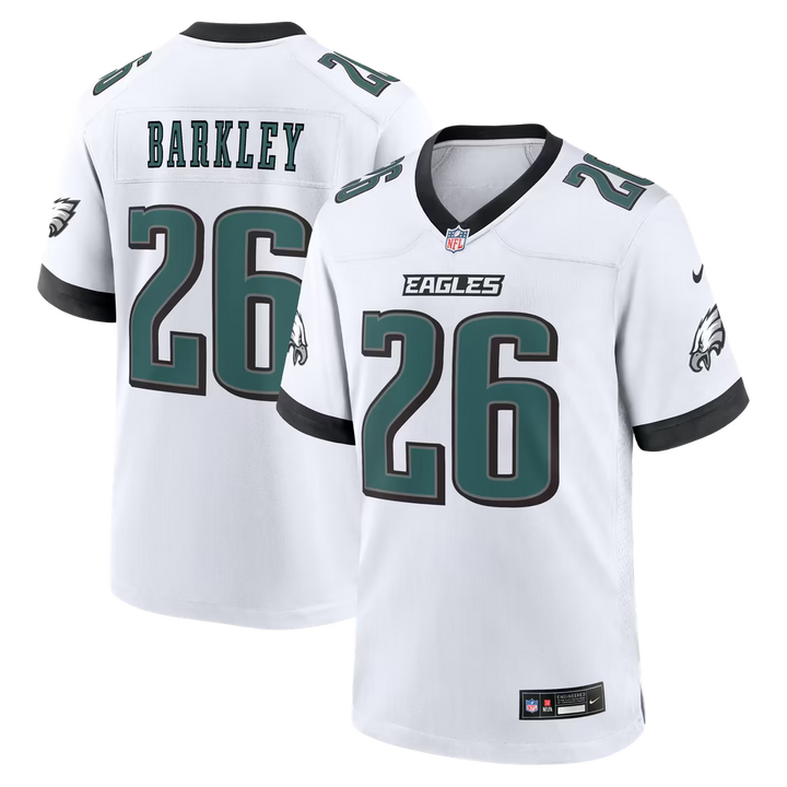 Philadelphia Eagles Saquon Barkley Jersey – NFL Nike Team Game (USA Sourced)