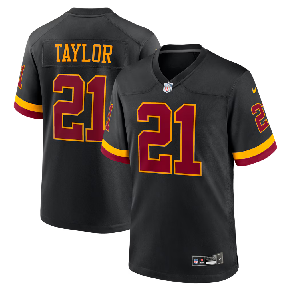 Washington Commanders NFL Sean Taylor Nike Hail Raiser Alternate Retired Player Game Jersey – Black (USA Stock)