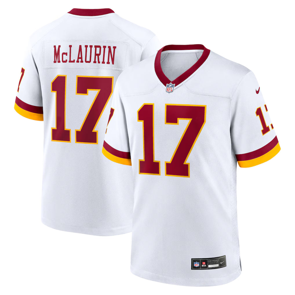 Washington Commanders NFL Terry McLaurin Nike Game Super Bowl Era Jersey – White (USA Stock) - UKASSNI