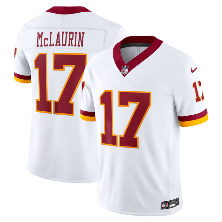 Washington Commanders Terry McLaurin Jersey – NFL Nike Team Vapor F.U.S.E. Stitched Limited – White (USA Sourced) - UKASSNI