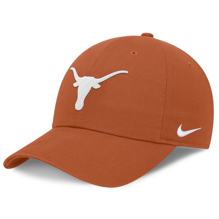 Texas Longhorns Hat – NCAA Nike Club Dri-FIT Adjustable – Texas Orange (USA Sourced)