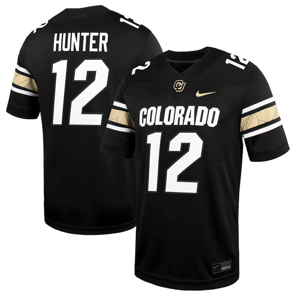 Travis Hunter Colorado Buffaloes Nike Alternate Alumni Game Jersey – Black (USA Stock) - UKASSNI