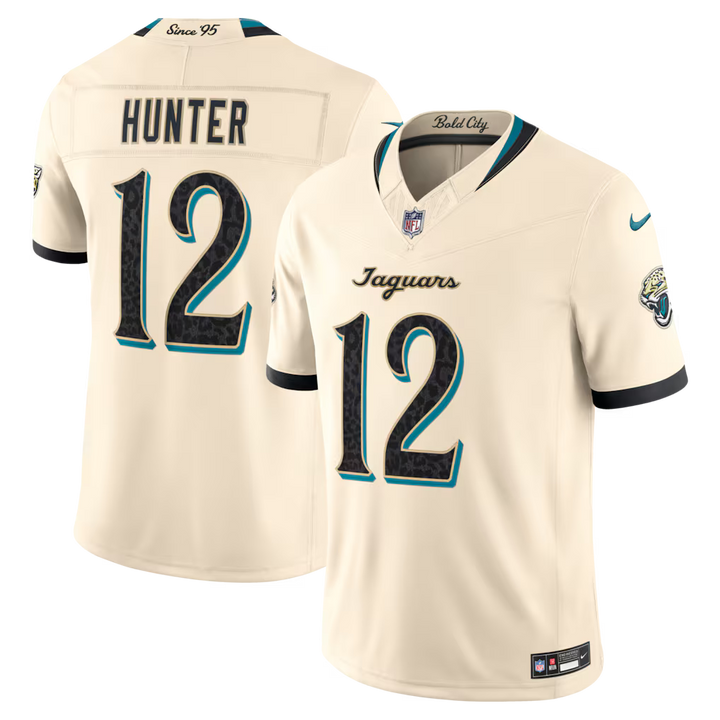 Jacksonville Jaguars Travis Hunter Jersey – NFL Nike 2026 Rivalries Collection Limited – Natural (USA Sourced)