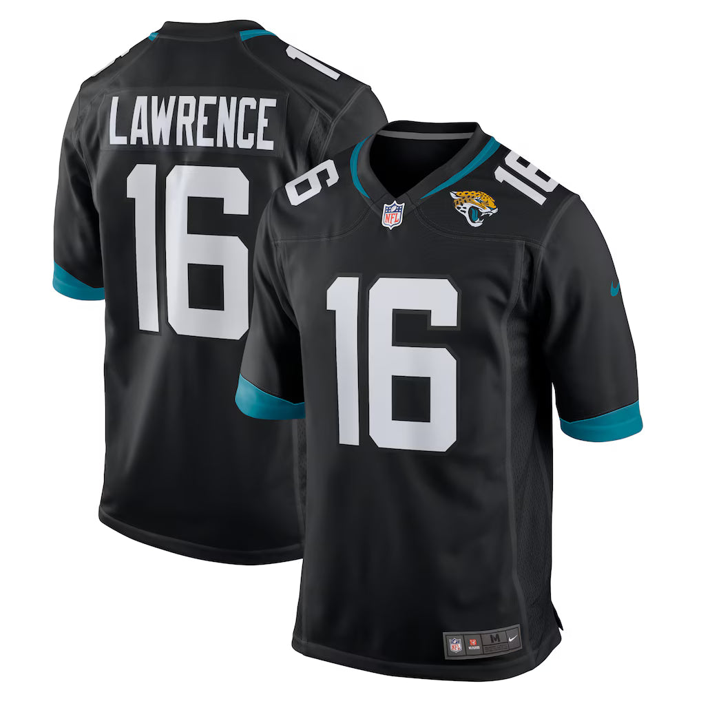 Jacksonville Jaguars NFL Trevor Lawrence Nike Alternate Game Jersey - Black (USA Stock)