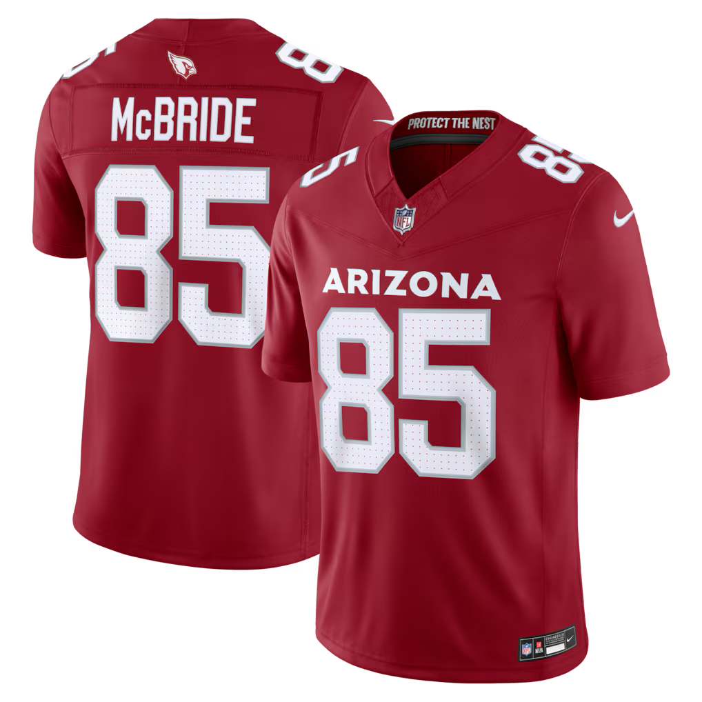 Arizona Cardinals Trey McBride Jersey - NFL Nike Vapor F.U.S.E. Stitched Limited – Cardinal (USA Sourced)