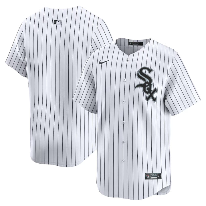 Chicago White Sox MLB Nike Home Limited Jersey – White (USA Stock) - UKASSNI