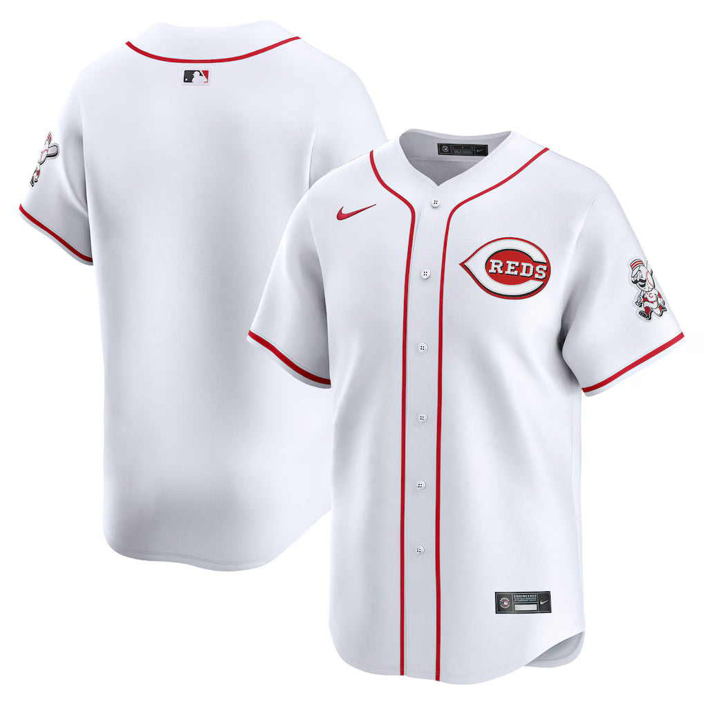 Cincinnati Reds MLB Nike Home Limited Jersey – White (USA Stock)