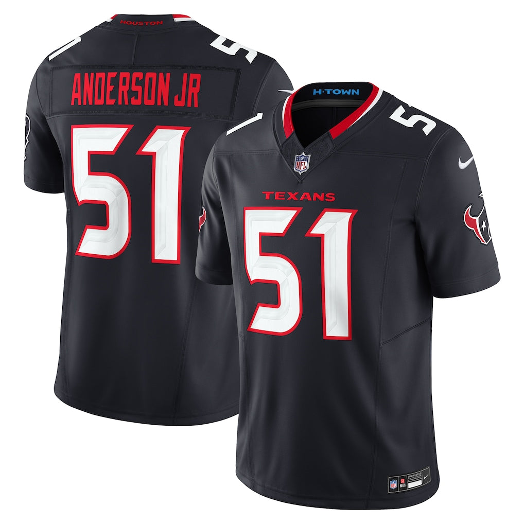 Houston Texans NFL Will Anderson Jr. Nike Vapor F.U.S.E. Limited Jersey - Navy (USA Stock)