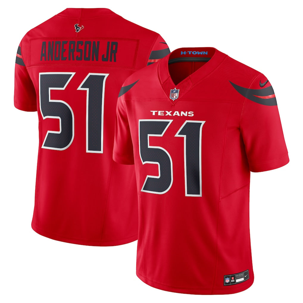 Houston Texans NFL Will Anderson Jr. Nike Alternate Vapor F.U.S.E. Limited Jersey - Red (USA Stock)