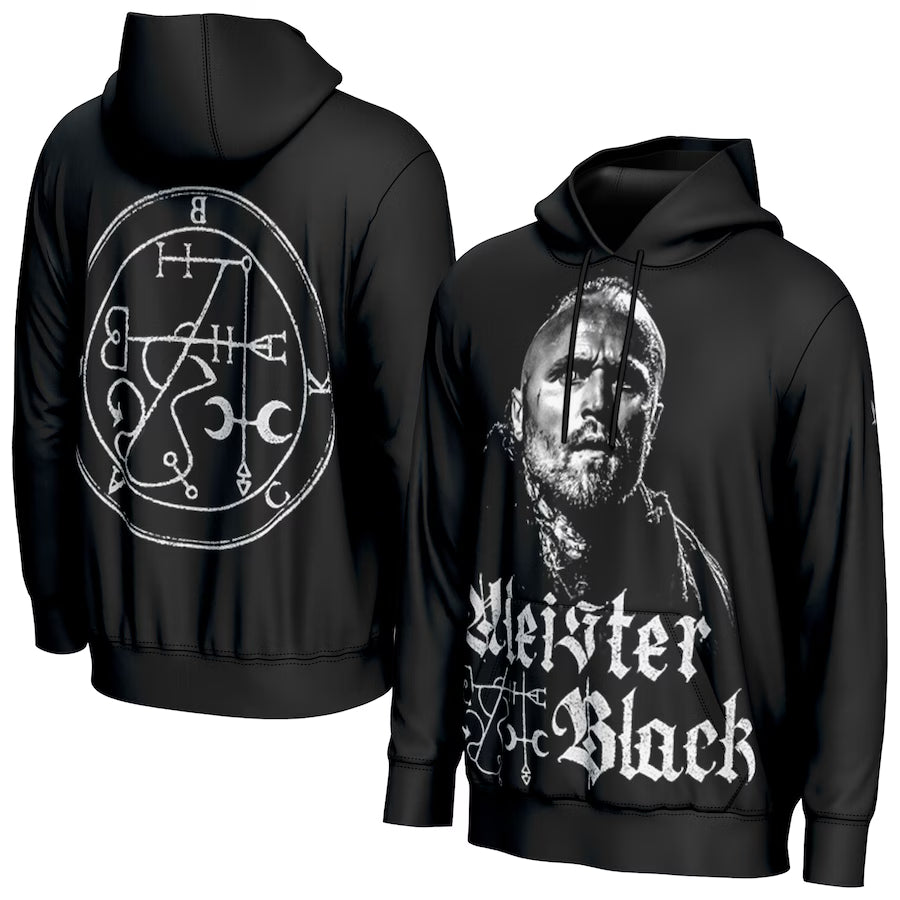Aleister Black WWE ProSphere Superstar Hoodie - Black (USA Stock) - UKASSNI