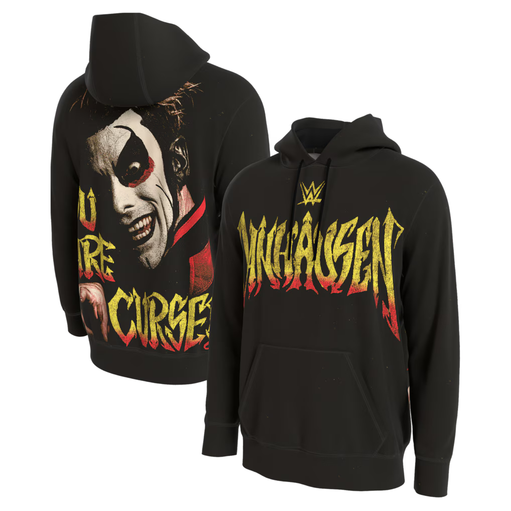 Danhausen WWE Hoodie – ProSphere You Are Cursed2 – Black (USA Sourced)