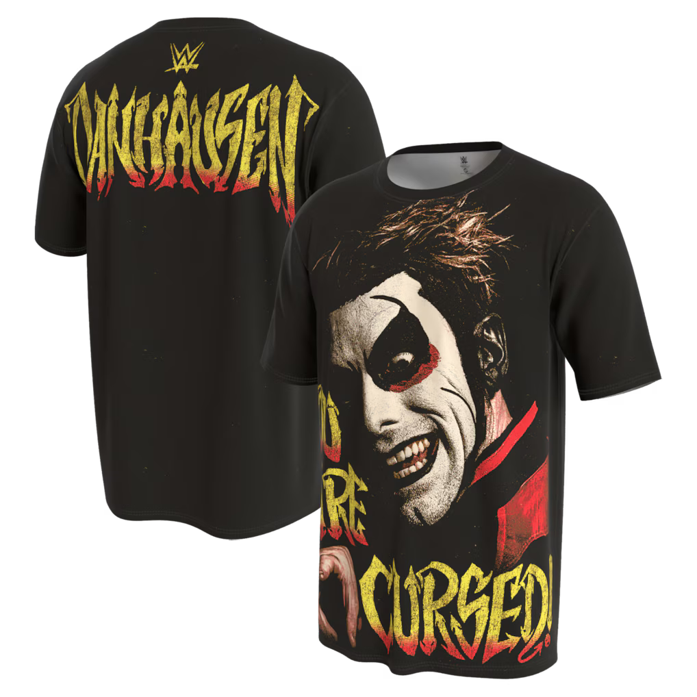 Danhausen WWE T-Shirt – ProSphere Face Paint – Black (USA Sourced)