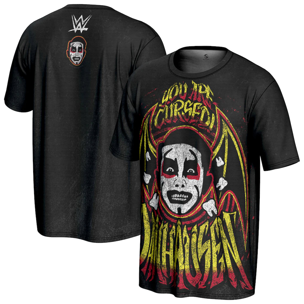 Danhausen WWE ProSphere You Are Cursed T-Shirt - Black (USA Stock) - UKASSNI