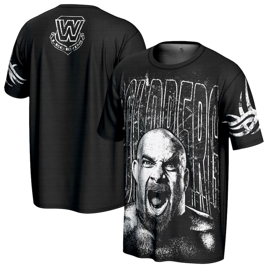 Goldberg WWE ProSphere Graphic T-Shirt – Black (USA Stock) - UKASSNI