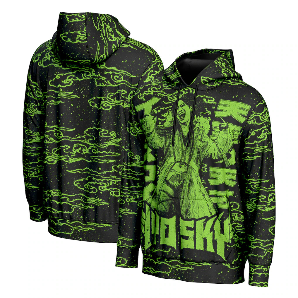 IYO SKY WWE ProSphere Emote Hoodie – Black (USA Stock) - UKASSNI