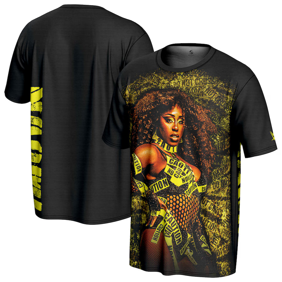 Naomi WWE ProSphere Graphic T-Shirt – Black (USA Stock) - UKASSNI