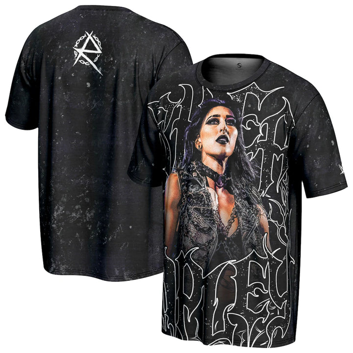 Rhea Ripley WWE ProSphere Superstar T-Shirt – Black – 2XL (UK Stock) - UKASSNI