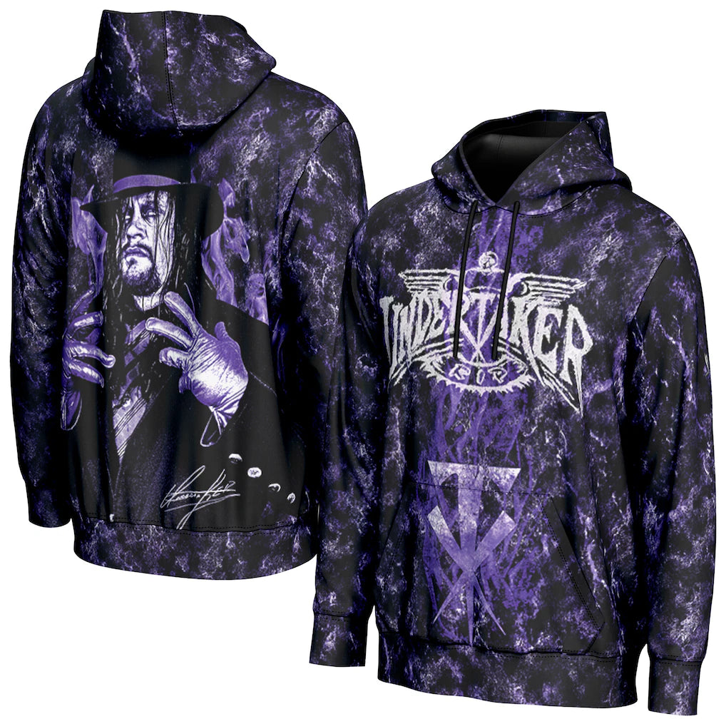 The Undertaker WWE ProSphere Early ’90s Hoodie – Black (USA Stock) - UKASSNI