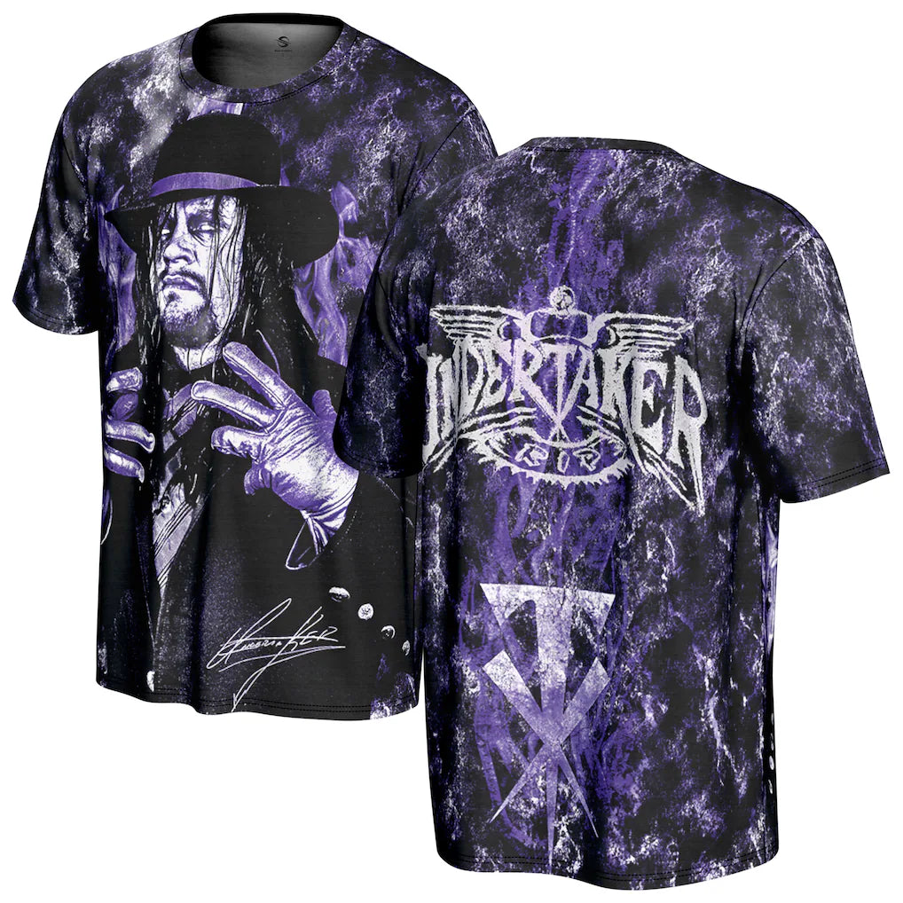 The Undertaker WWE ProSphere Early '90s T-Shirt – Black (USA Stock) - UKASSNI