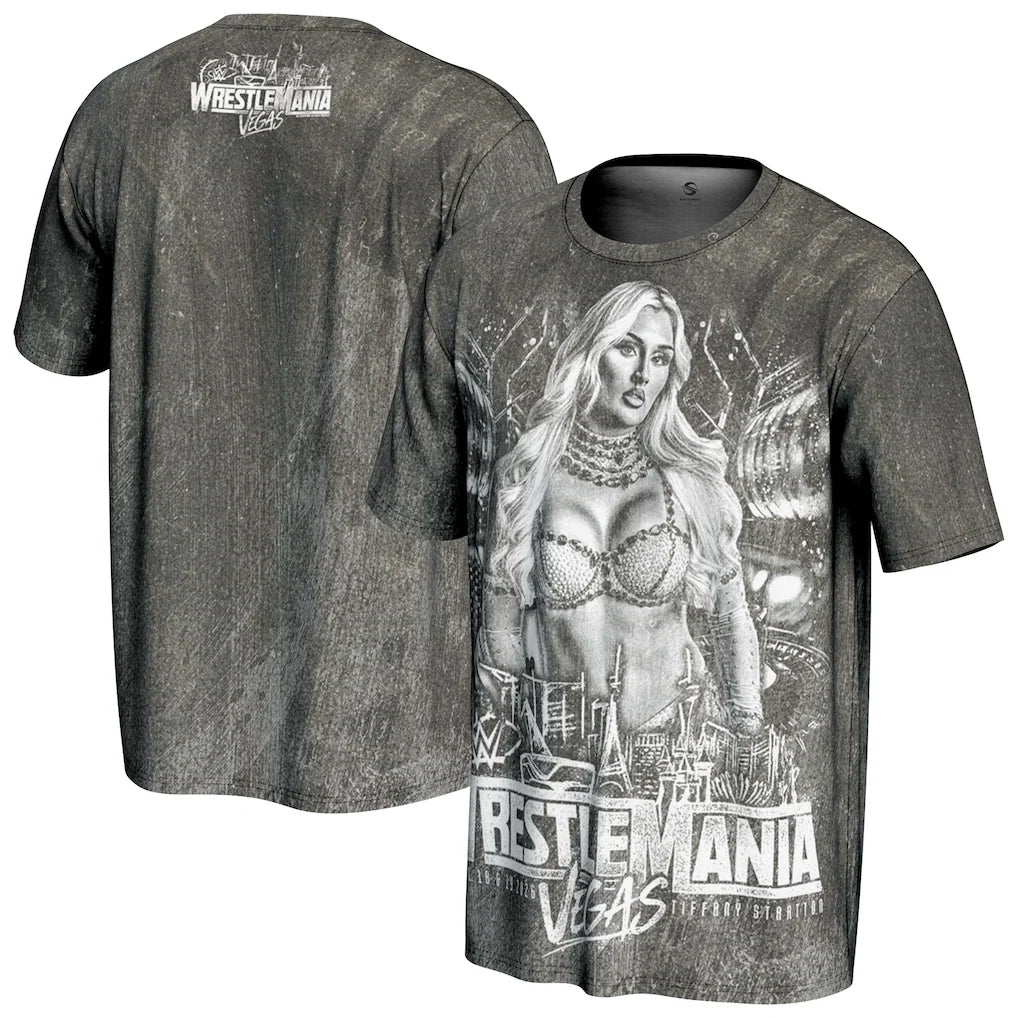 Tiffany Stratton WWE ProSphere WrestleMania 42 Superstar T-Shirt – Black (USA Stock)