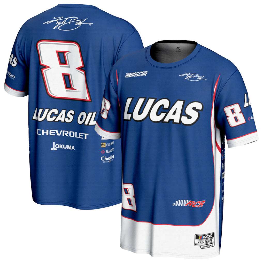 Kyle Busch Nascar ProSphere All Over Print T-Shirt – Blue (USA Stock)